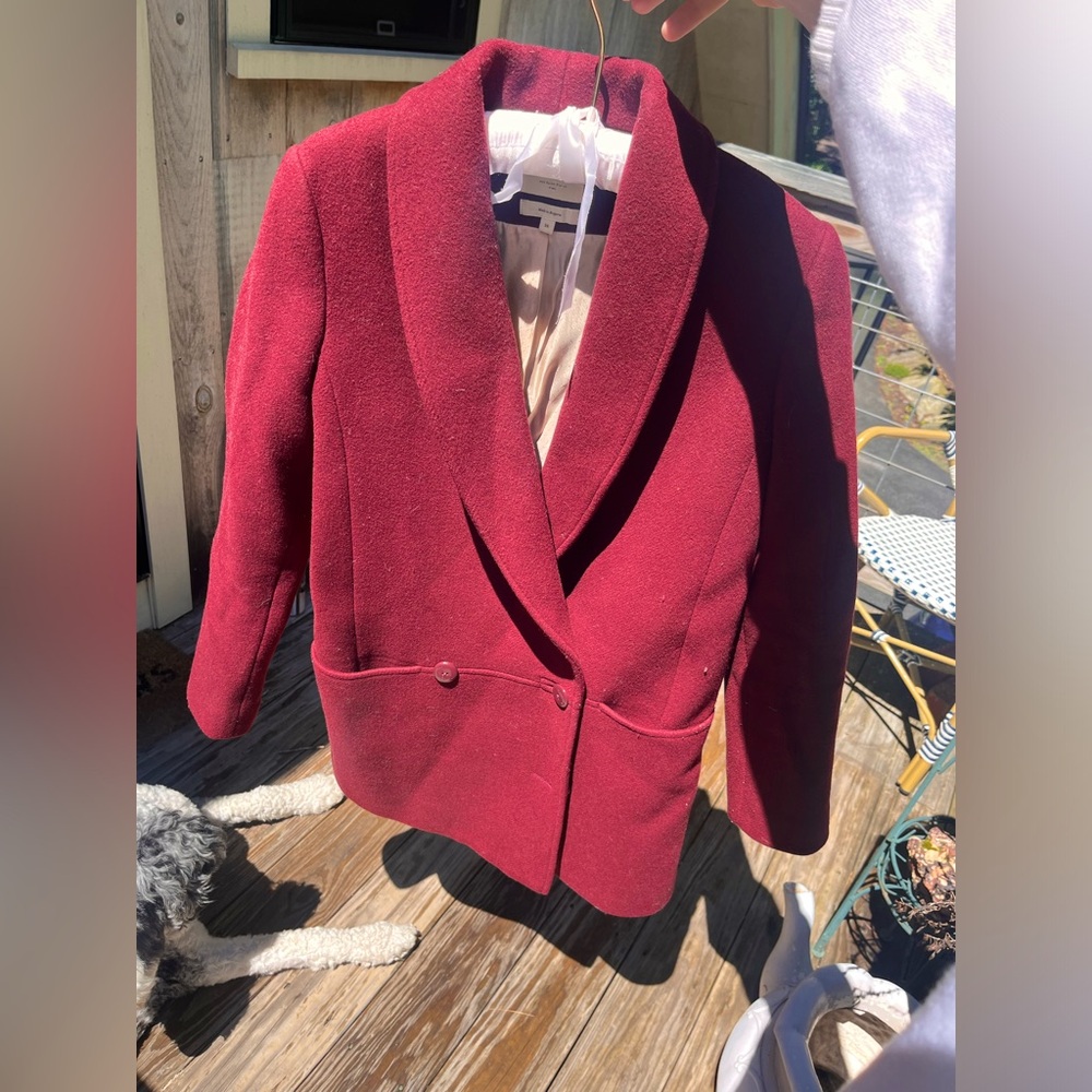 Sezane Boyfriend Cut Jacket, 38